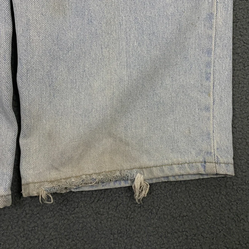 VTG Y2K Anchor Blue Beyond Baggy Jeans FITS 32x30 Blue Relaxed Skater Wide Leg